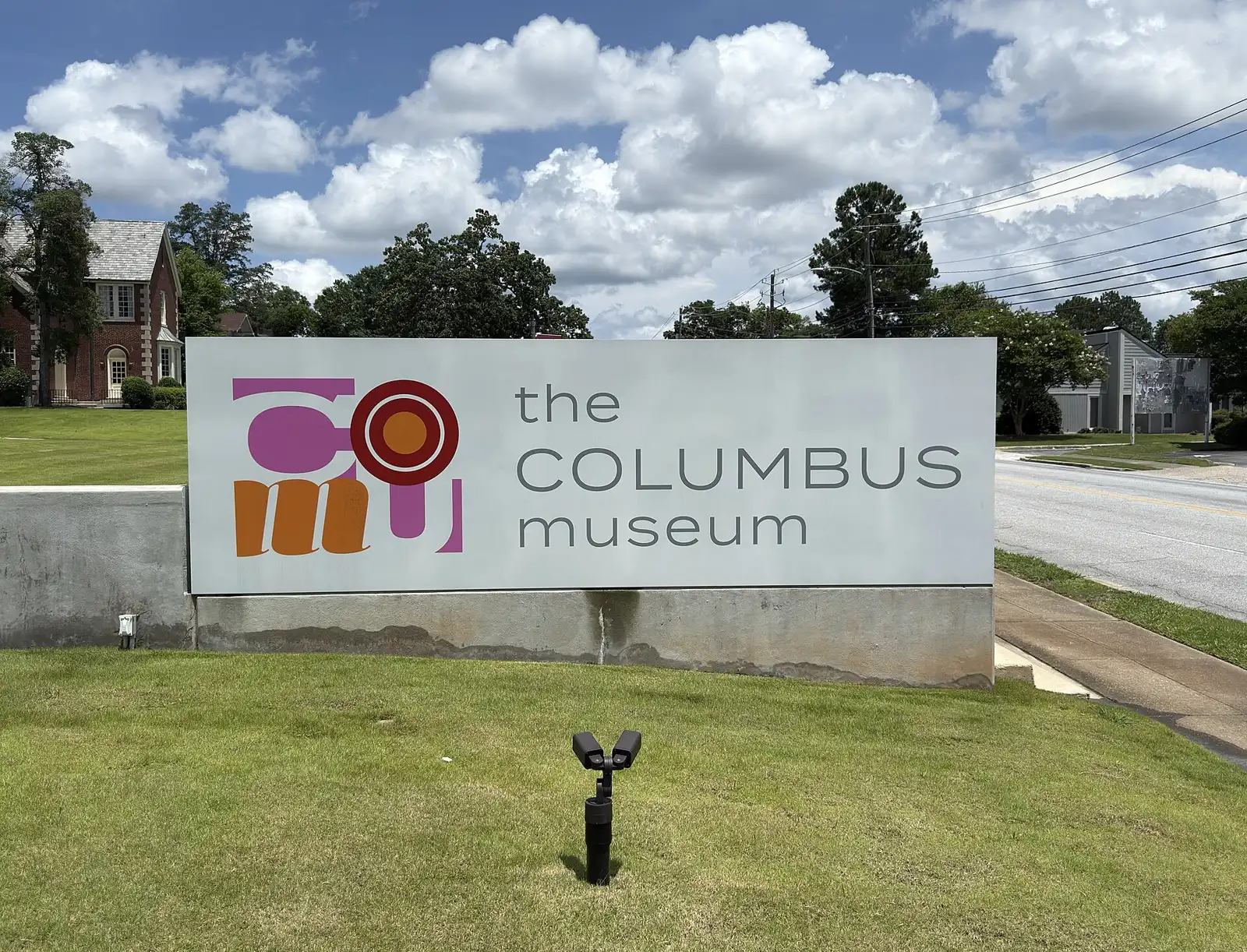 The sign outside The Columbus Museum on Wynnton Road, home of its annual Fall Festival.