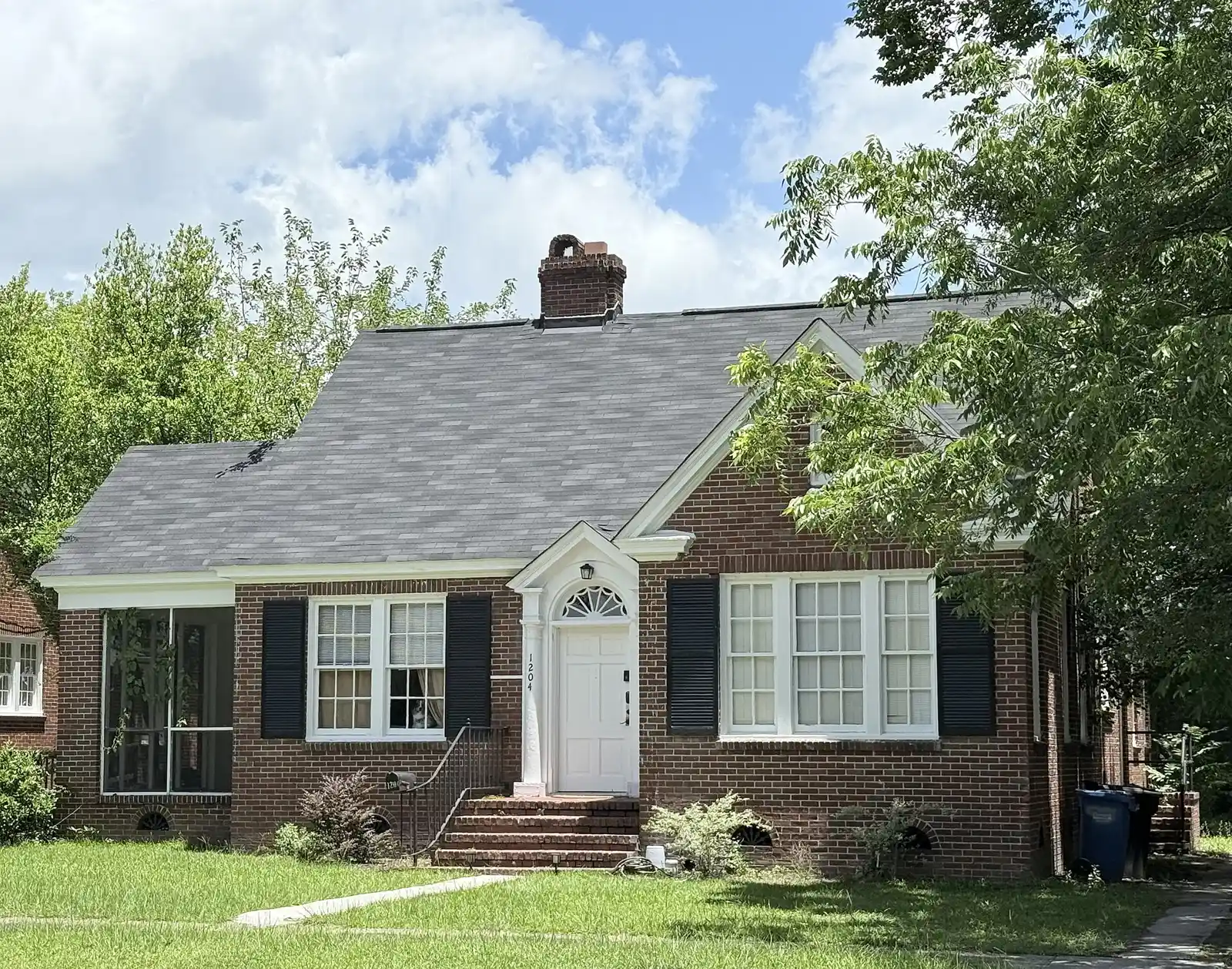 A brick cottage at 1204 Wildwood Ave. in the Hillcrest-Wildwood Circle Historic District in Columbus.