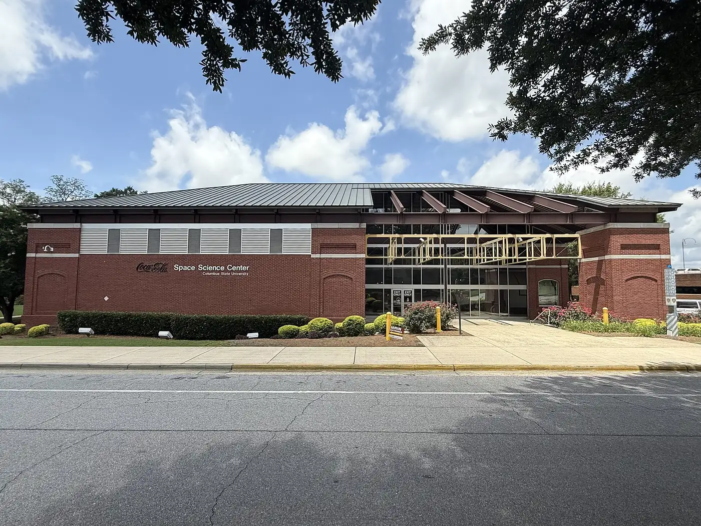 The Coca-Cola Space Science Center of Columbus State University on Front Avenue in Uptown Columbus.