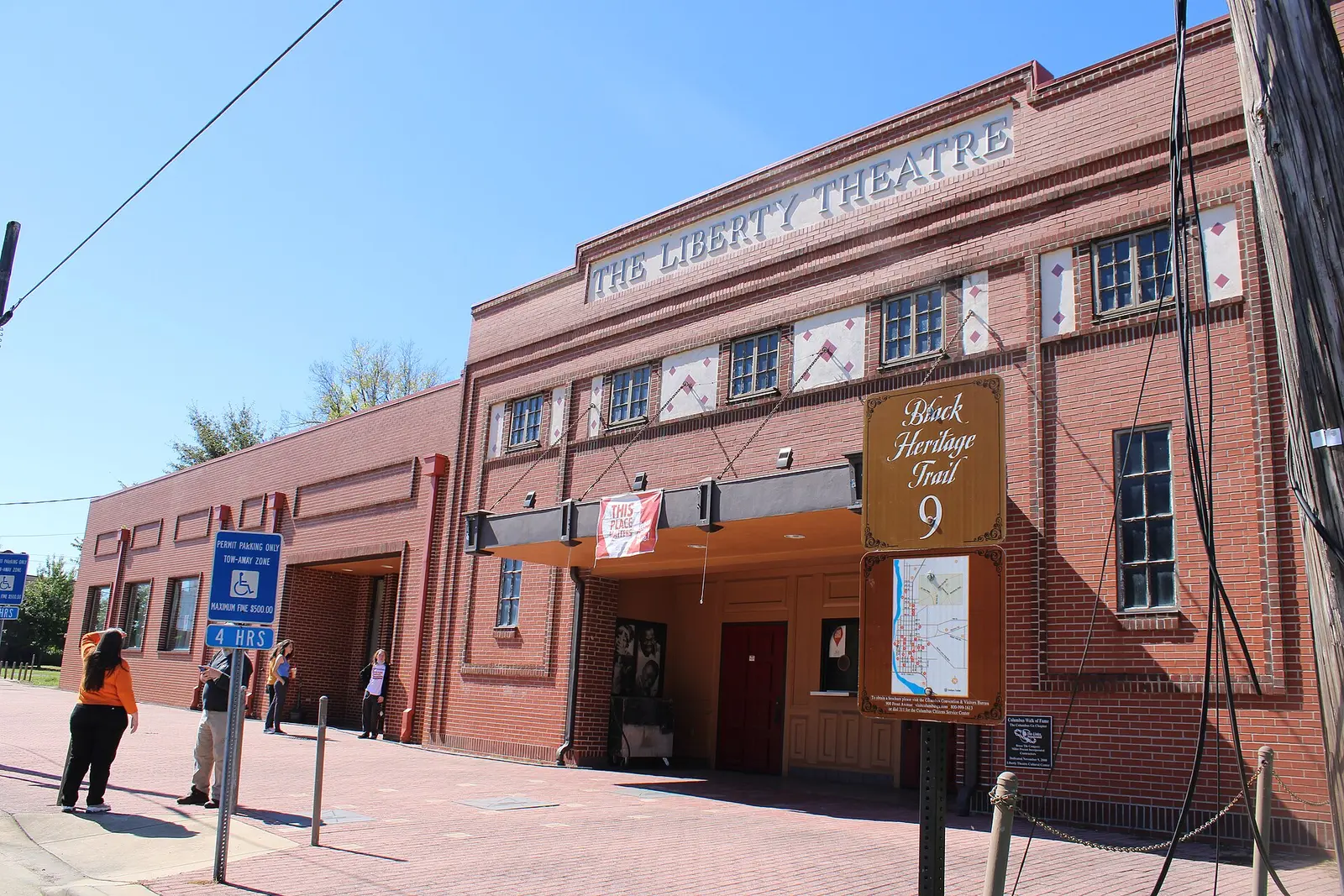 The Liberty Theatre in Columbus, a stop on the city's Black Heritage Trail.