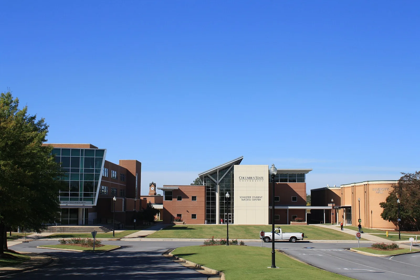 The Schuster Student Success Center on the main campus of Columbus State University.